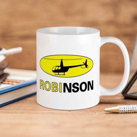 ماگ خلبانی هلیکوپتر Robinson
