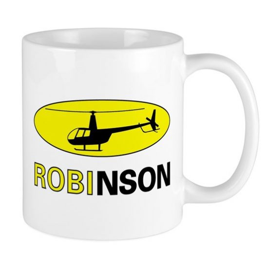 ماگ خلبانی هلیکوپتر Robinson