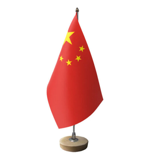 پرچم رومیزی چین
