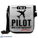 کیف دوشی خلبانی طرح I am pilot