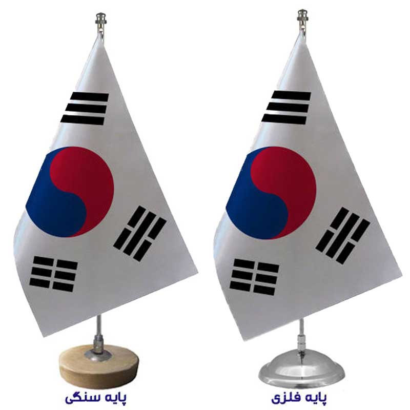پرچم رومیزی کشور کره جنوبی