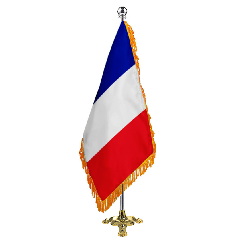 پرچم تشریفات شیری فرانسه