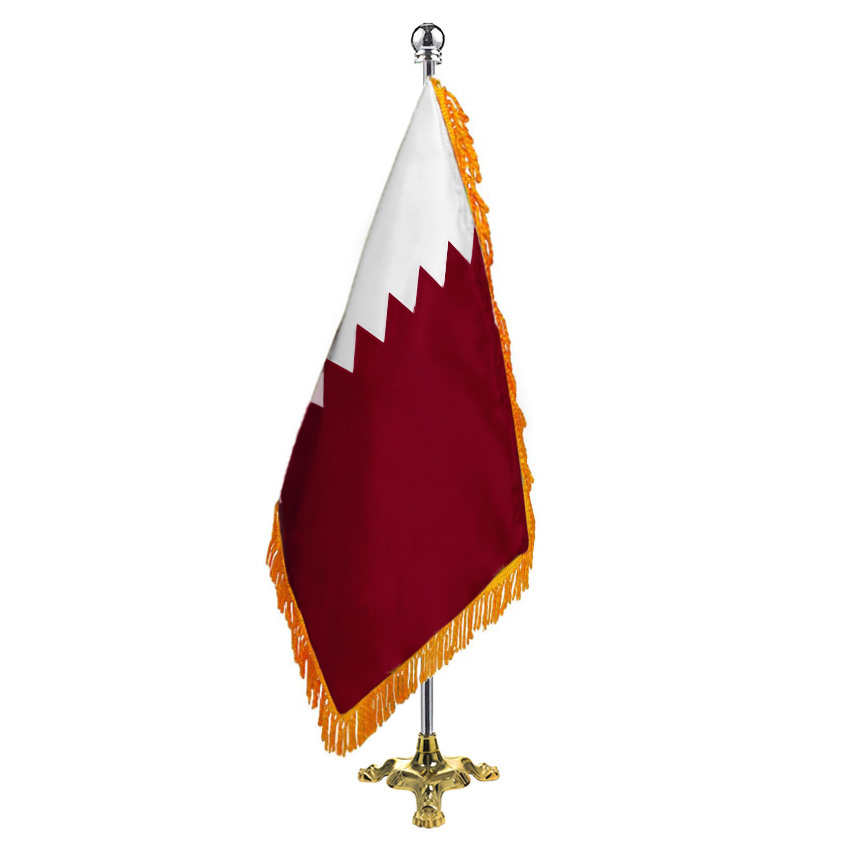 پرچم تشریفات شیری قطر