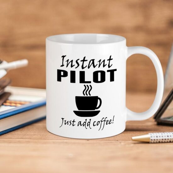 ماگ هوانوردی طرح coffee