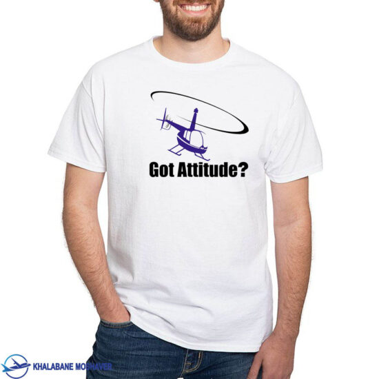 تیشرت خلبانی مدل Got Attitude