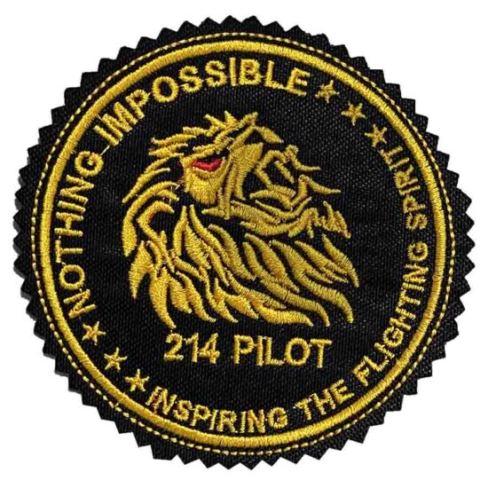 پچ سینه هلیکوپتر طرح 214 Pilot