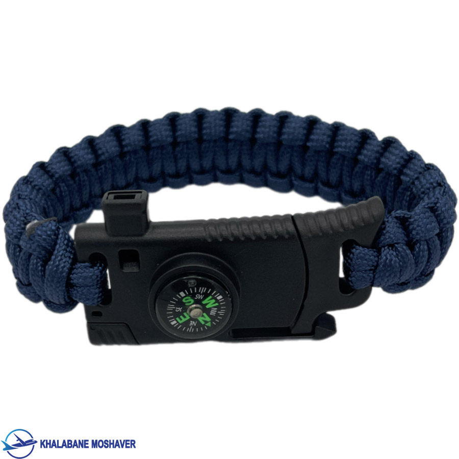 دستبند پاراکورد سورمه ای