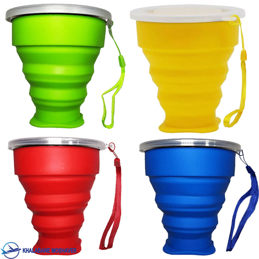 لیوان سیلیکونی تاشو لیوان سیلیکونی تاشو