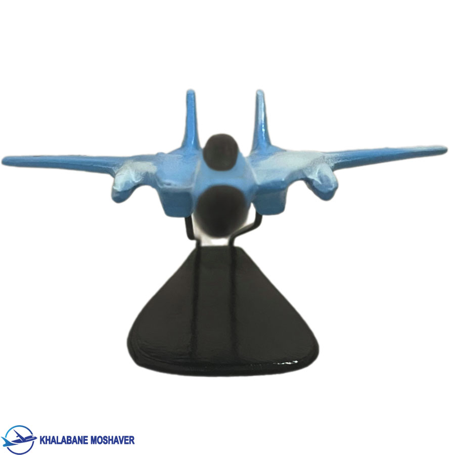 ماکت هواپیما جنگنده اف14 سایز 20 سانتی آبی