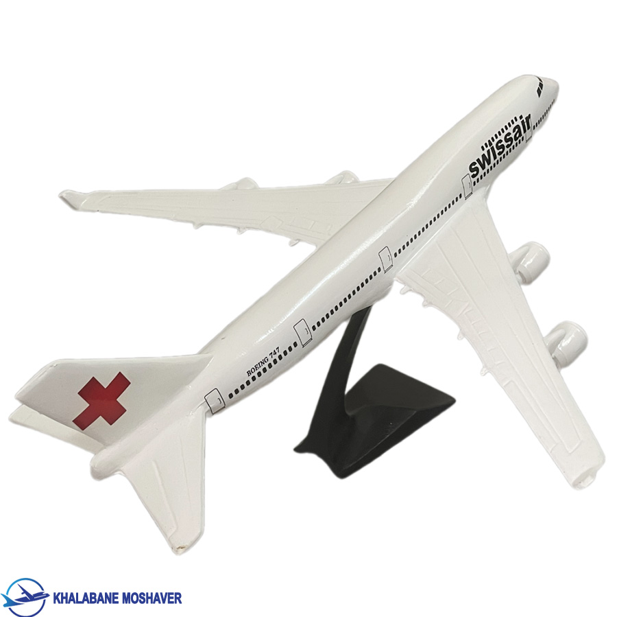 ماکت هواپیمای بوئینگ 747 ایرلاین سوئیس ایر ماکت هواپیمای بوئینگ 747 ایرلاین سوئیس ایر