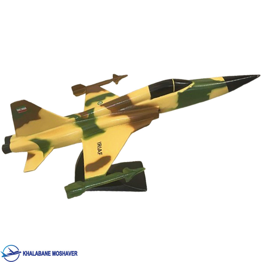 ماکت هواپیمای جنگنده اف-5 سایز 45 سانتی ارتش
