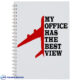 دفترچه یادداشت خلبانی با طرح My office