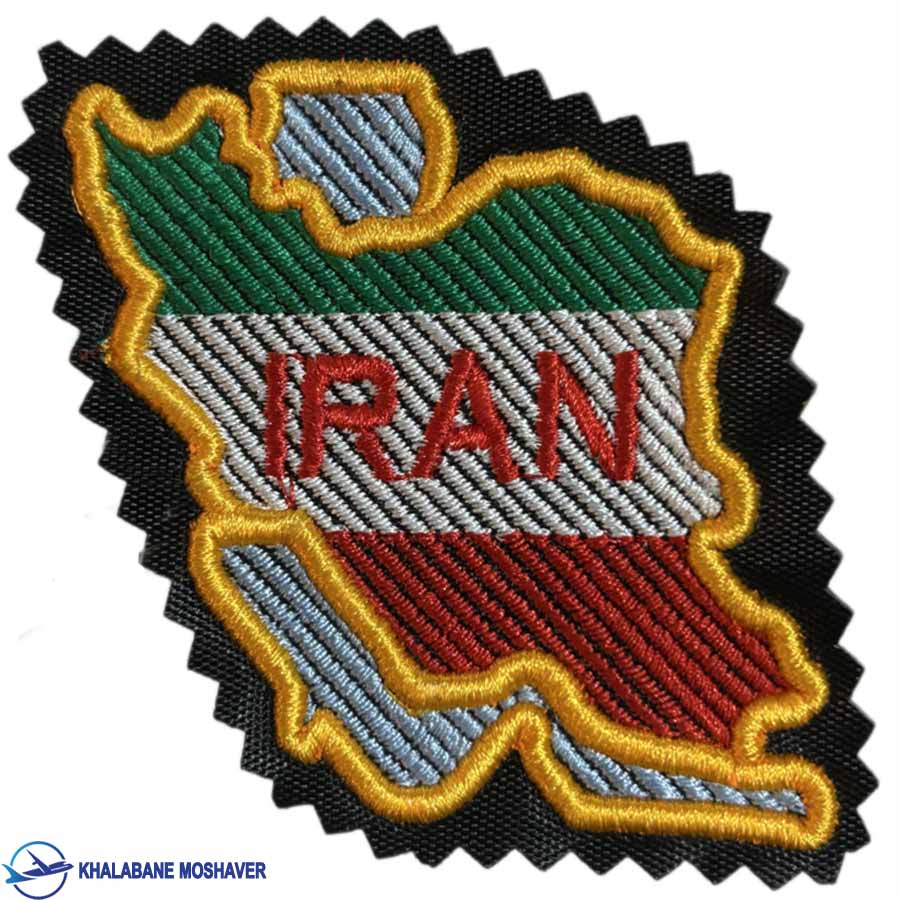 آرم پرچم طرح نقشه ایران آرم پرچم طرح نقشه ایران