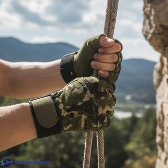 دستکش نیم پنجه تاکتیکال