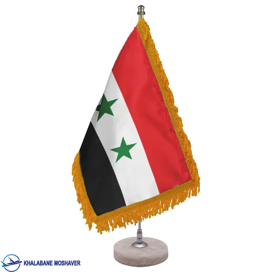 پرچم رومیزی سوریه