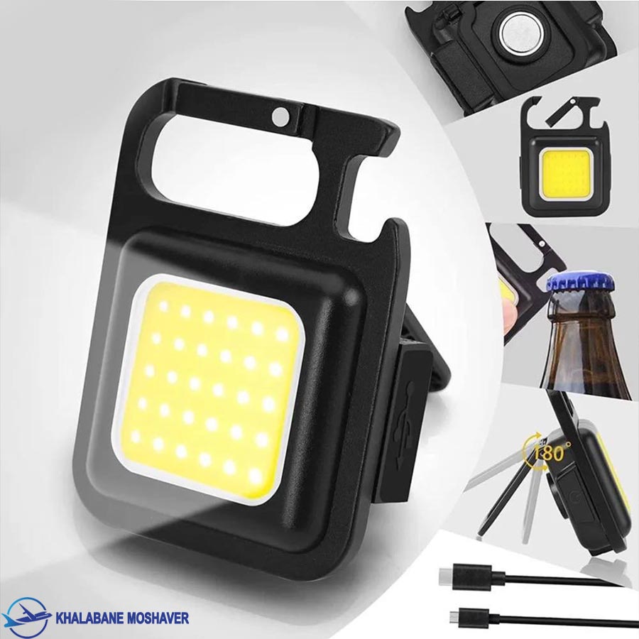 چراغ قوه COB کارابین دار