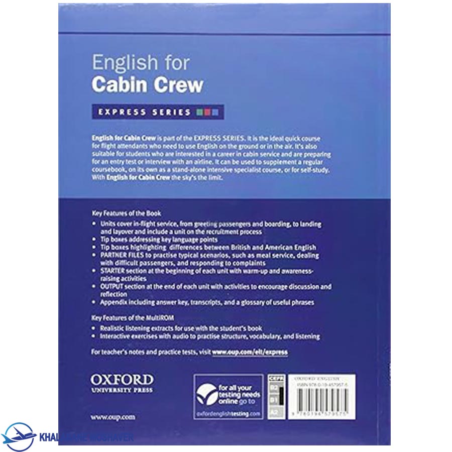 کتاب english for cabin crew