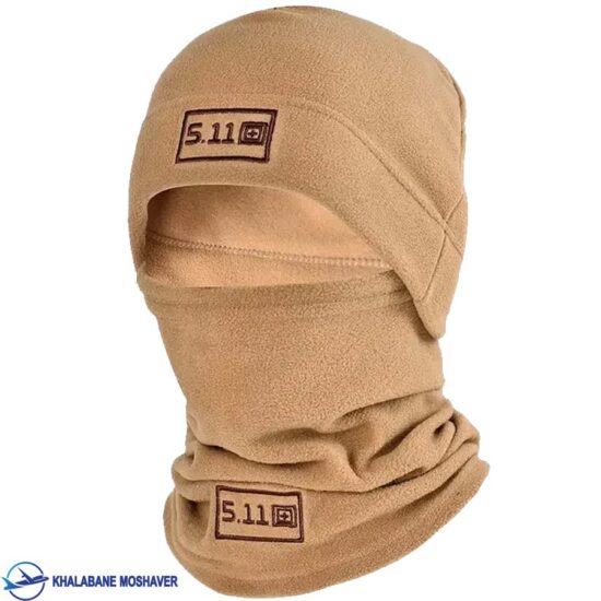 کلاه و اسکارف پلار خاکی