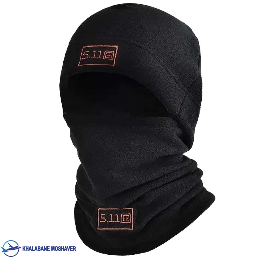 کلاه و اسکارف پلار مشکی کلاه و اسکارف پلار مشکی