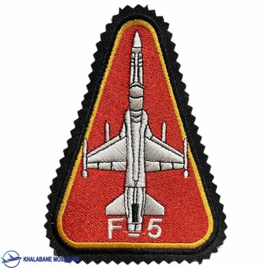 پچ بازو جنگنده اف5 قرمز