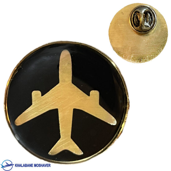 پین سینه خلبانی هواپیما