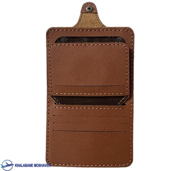 کیف پول قهوه ای