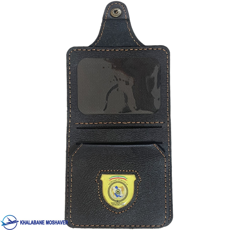 کیف پول پلیس مبارزه با مواد مخدر مشکی کیف پول پلیس مبارزه با مواد مخدر مشکی
