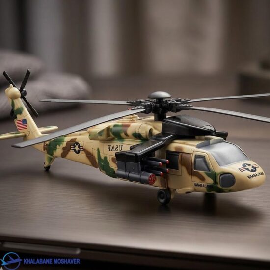 ماکت هلیکوپتر black hawk