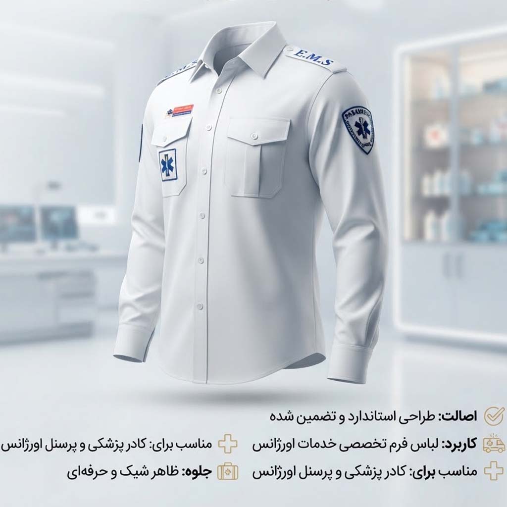 پیراهن اورژانس 115 آستین بلند